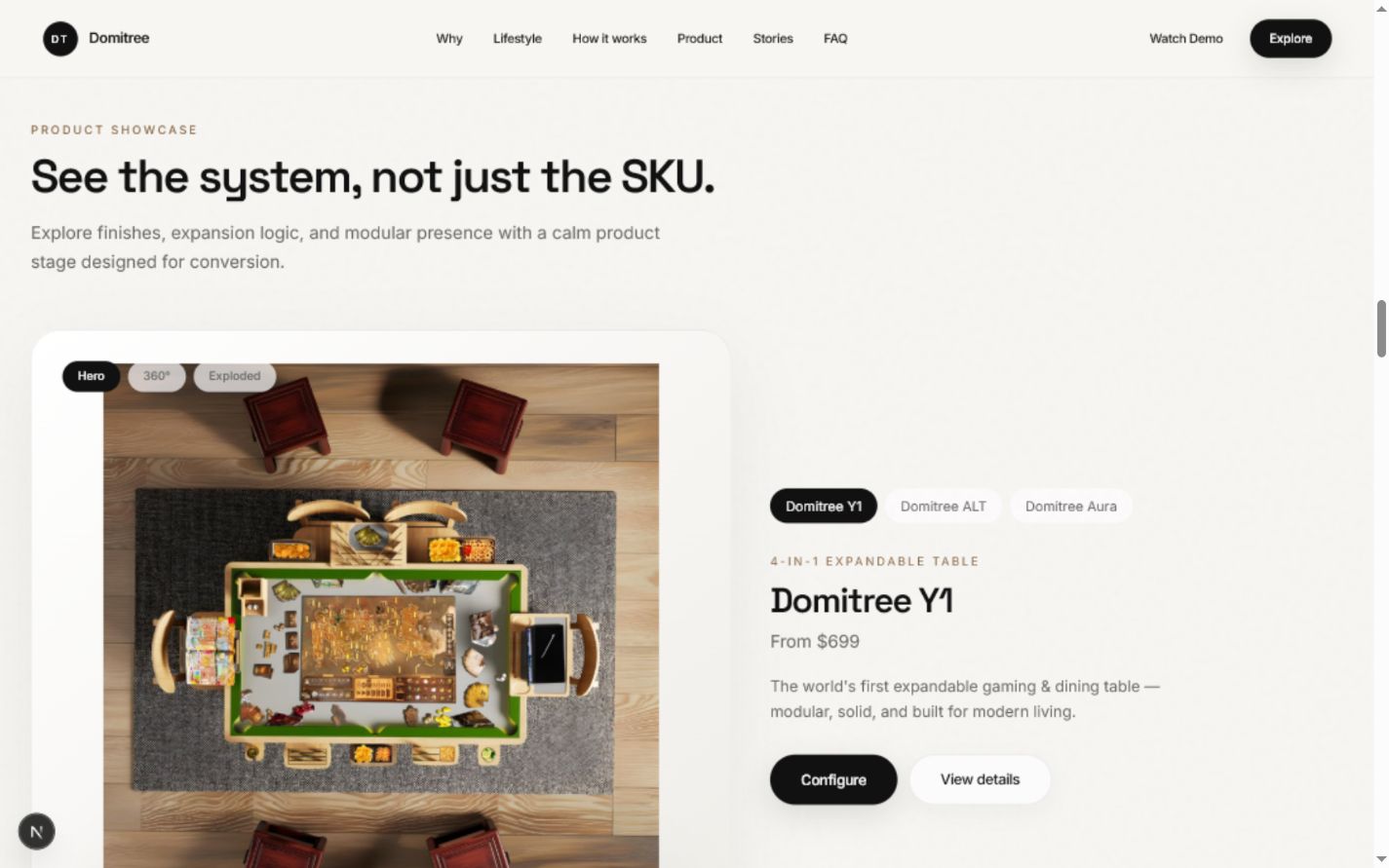Product Showcase 截图